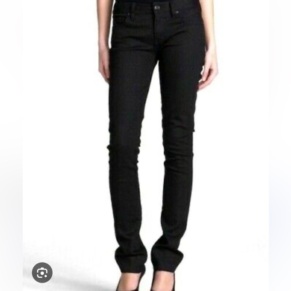Tory Burch Vintage Super Skinny Jeans in Black Size 27